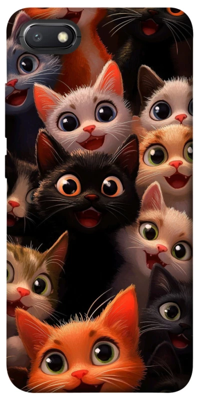 Чохол на Xiaomi Redmi 6A happy cats фото 1 з 1