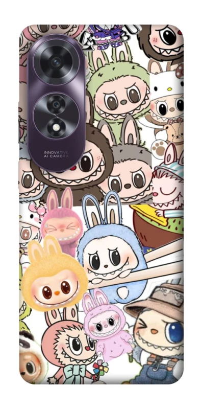 Чехол на Oppo A60 All Labubus фото 1 из 1
