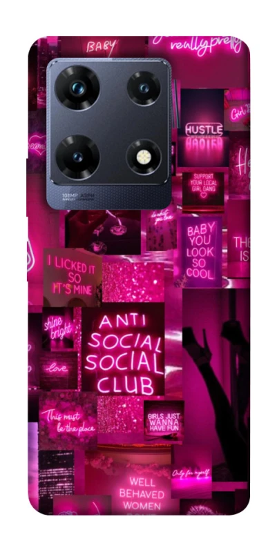 Чехол на Infinix Note 30 Pro Hot collage ver.7 фото 1 из 1