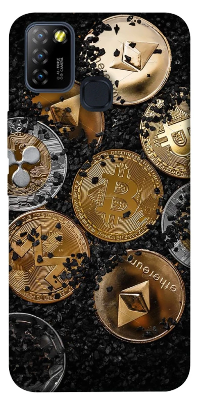 Чохол на Infinix Hot 10 Lite Many coins v2 фото 1 з 1