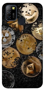 Чохол на Infinix Hot 10 Lite Many coins v2 фото 1 з 1