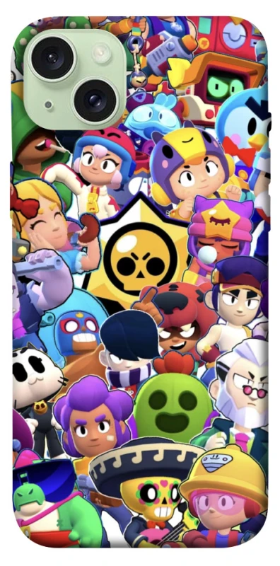 Чехол на Apple iPhone 15 Plus (6.7") Brawl Stars ver.5 фото 1 из 1