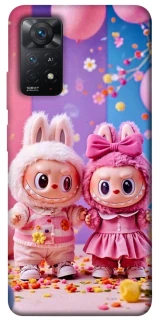 Чохол на Xiaomi Redmi Note 11 Pro 4G/5G Labubu twins ver.2 фото 1 з 1