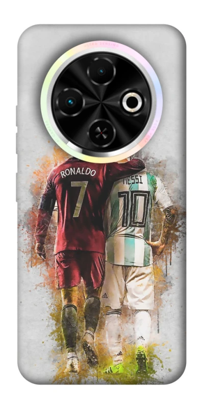 Чохол на TECNO Spark 30C Ronaldo та Messi фото 1 з 1