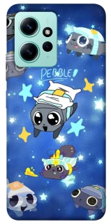 Чохол на Xiaomi Redmi Note 12 4G Pebble kitten stars фото 1 з 1