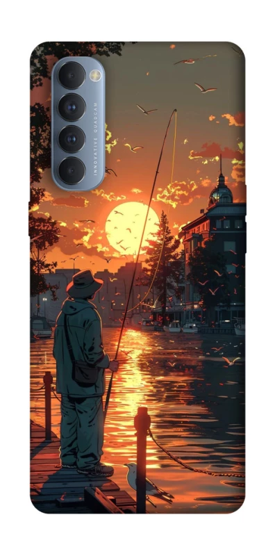 Чехол на Oppo Reno 4 Pro Fishing фото 1 из 1