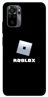 Чохол на Xiaomi Poco M5s Roblox logo black фото 1 з 1