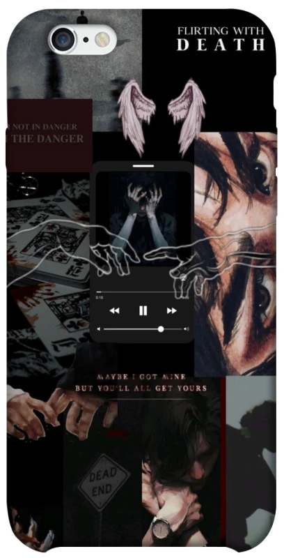 Чехол на Apple iPhone 6/6s (4.7") Flirt collage фото 1 из 1