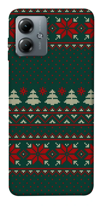 Чохол на Motorola Moto G14 Christmas jumper ver.4 фото 1 з 1