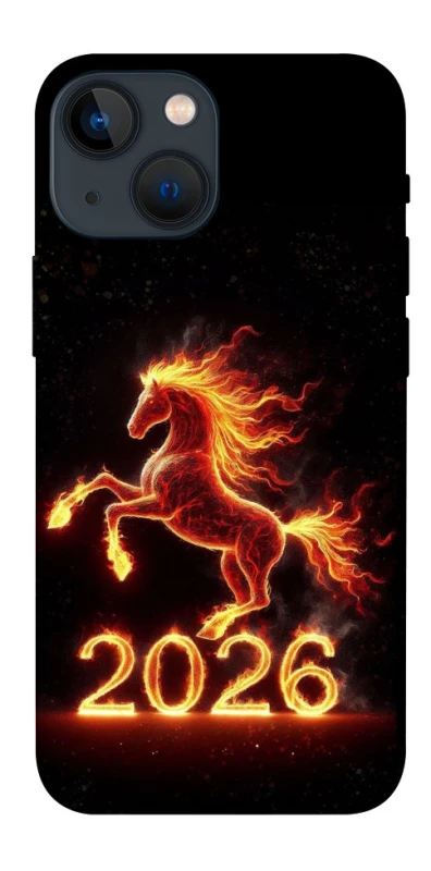 Чохол на Apple iPhone 13 mini (5.4") Red Fire Horse ver.1 фото 1 з 1