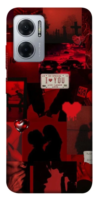 Чохол на Xiaomi Redmi Note 11E Love collage ver.2 фото 1 з 1