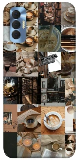 Чохол на TECNO Spark 8P Coffee collage ver.3 фото 1 з 1