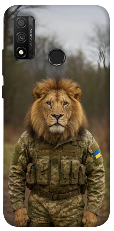Чохол на Huawei P Smart (2020) Лев захисник фото 1 з 1