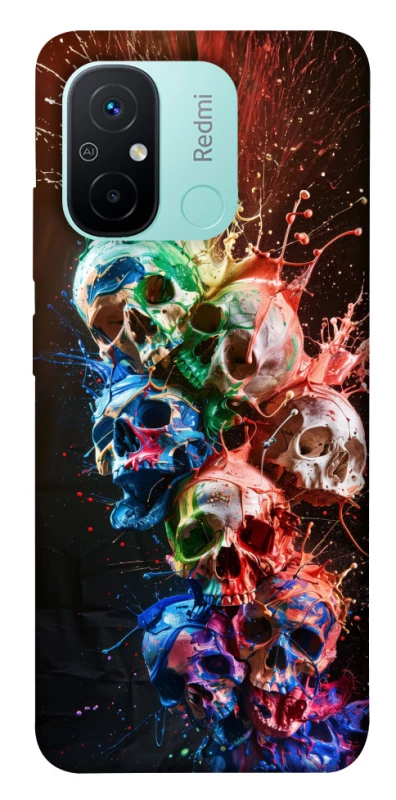 Чохол на Xiaomi Redmi 12C / Poco C55 Skulls фото 1 з 1