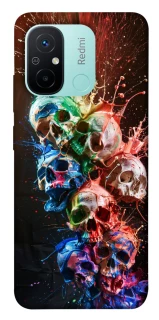 Чохол на Xiaomi Redmi 12C / Poco C55 Skulls фото 1 з 1