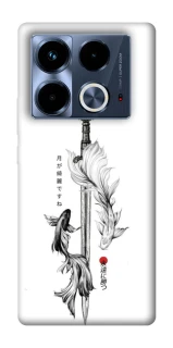 Чехол на Infinix Note 40 4G Tattoo ver.6 фото 1 из 1