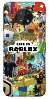 Чехол на Nokia G50 Life is Roblox фото 1 из 1