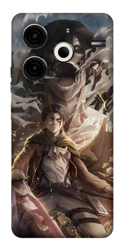 Чехол на TECNO Pova 6 Neo (LI6) Eren Yeager фото 1 из 1