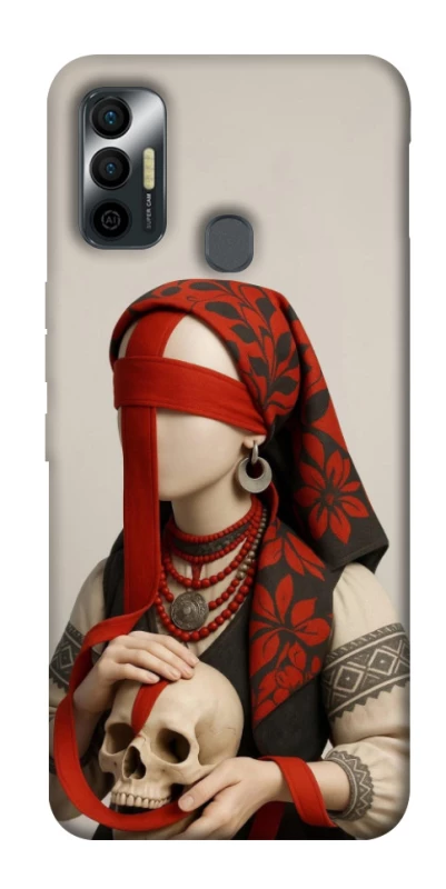 Чехол на TECNO Spark 7 Мотанка Защитница рода 3D фото 1 из 1