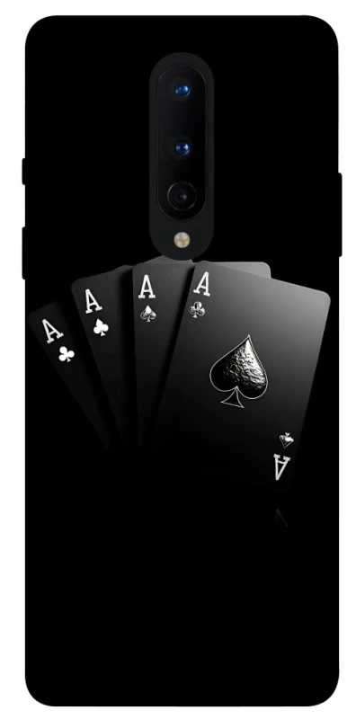 Чохол на OnePlus 8 Black Cards фото 1 з 1