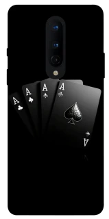 Чохол на OnePlus 8 Black Cards фото 1 з 1