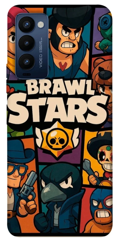 Чохол на TECNO Camon 18 Brawl Stars ver.8 фото 1 з 1