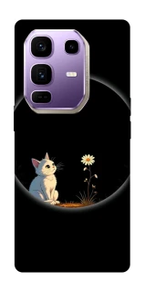 Чехол на Infinix Note 50 Pro+ Cat and flower фото 1 из 1