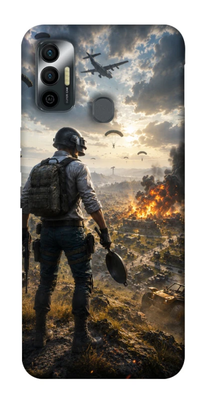 Чехол на TECNO Spark 7 PUBG ver.2 фото 1 из 1