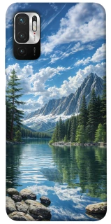 Чохол на Xiaomi Redmi Note 10 5G River in the mountains фото 1 з 1