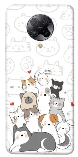 Чехол на Xiaomi Redmi K30 Pro / Poco F2 Pro Funny Pets фото 1 из 1
