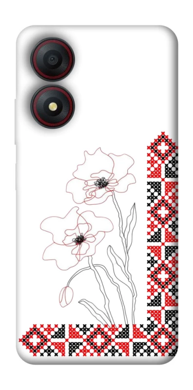 Чохол на ZTE Blade A34 4G Вишиванка на смартфон фото 1 з 1