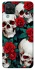 Чохол на Samsung Galaxy M12 skull and rose фото 1 з 1