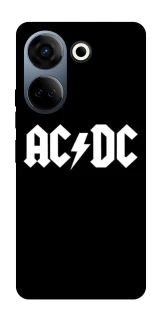 Чехол на TECNO Camon 20 Pro (CK7n) AC/DC logo фото 1 Чехол на TECNO Camon 20 Pro (CK7n) AC/DC logo фото 1 из 1