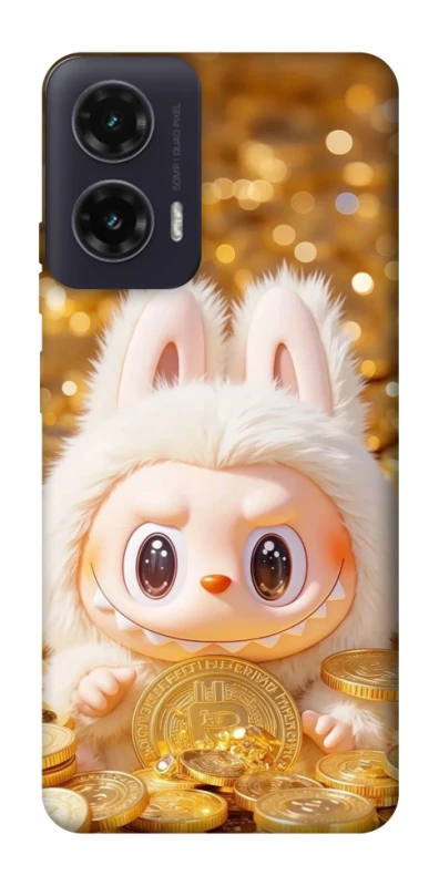 Чохол на Motorola Moto G35 Bitcoin Labubu фото 1 з 1