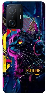 Чохол на Xiaomi 11T / 11T Pro Cyber Cat v2 фото 1 з 1