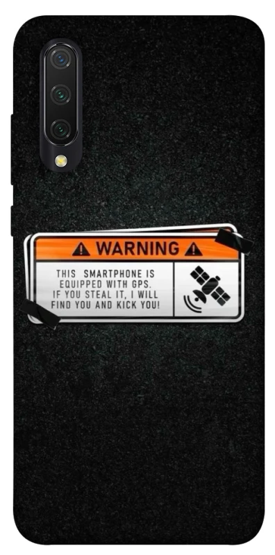Чехол на Xiaomi Mi CC9 / Mi 9 Lite Warning фото 1 из 1