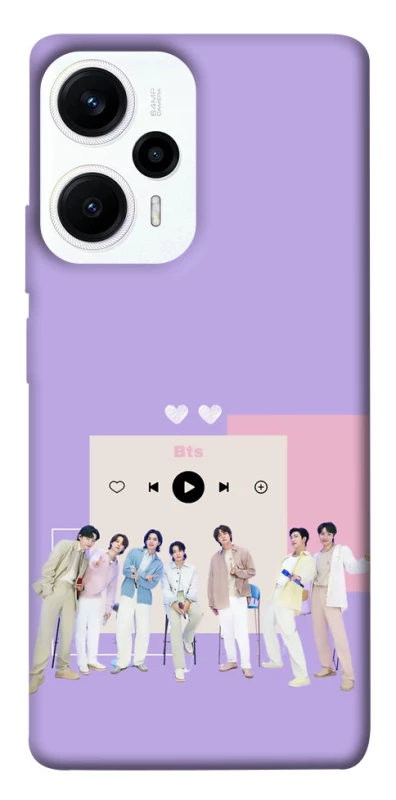 Чехол на Xiaomi Poco F5 / Note 12 Turbo BTS v7 фото 1 из 1