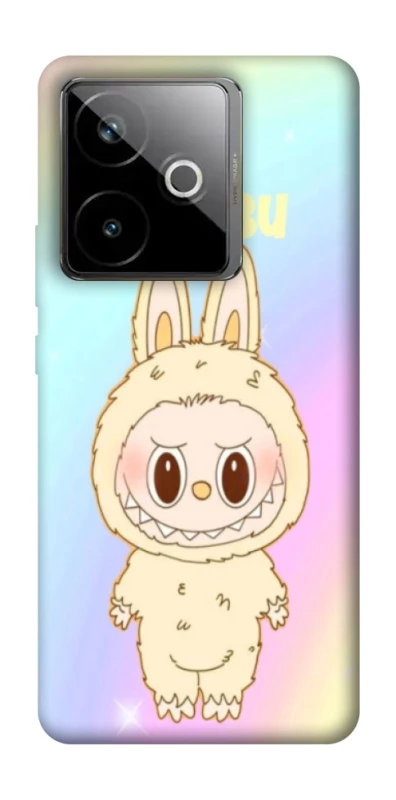 Чохол на Realme GT 7T Fluffy Rainbow Labubu фото 1 з 1