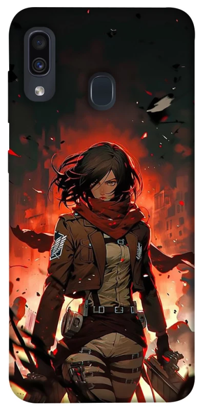 Чехол на Samsung Galaxy A20 / A30 Mikasa v2 фото 1 из 1