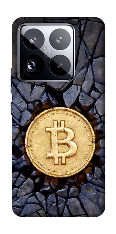 Чохол на Xiaomi 15 Pro Bitcoin cracks фото 1 з 1