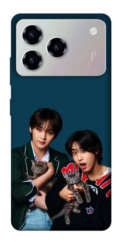 Чохол на ZTE Blade A76 Lee Know and Han - Stray Kids фото 1 з 1