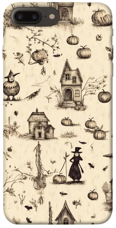Чехол на Apple iPhone 7 plus / 8 plus Halloween aesthetic ver.1 фото 1 из 1