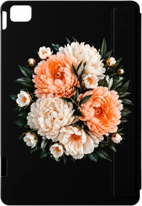 Чехол на Xiaomi Redmi Pad 2 (9.7") Flowers tablet v7 фото 2 из 2