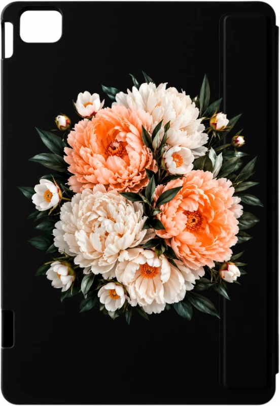 Чехол на Xiaomi Redmi Pad SE (8.7") Flowers tablet v7 фото 2 из 2