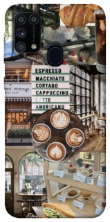 Чохол на Samsung Galaxy M31 Coffee collage ver.5 фото 1 з 1