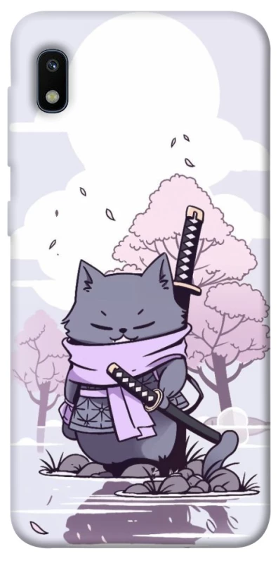 Чехол на Samsung Galaxy A10 (A105F) Samurai cat фото 1 из 1