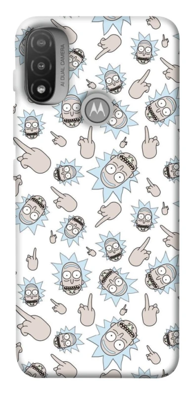 Чохол на Motorola Moto E20 Rick and Morty style фото 1 з 1
