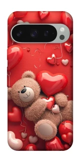 Чохол на Google Pixel 10 Pro XL bear in hearts фото 1 з 1