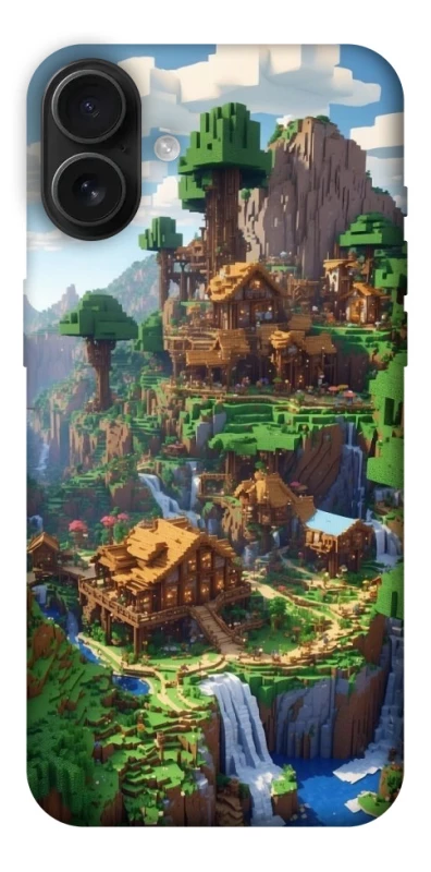 Чохол на Apple iPhone 16 Plus Minecraft universe фото 1 з 1