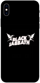 Чехол на Apple iPhone XS Max (6.5") Black Sabbath logo ver.2 фото 1 из 1